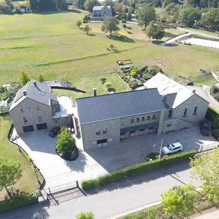 Bed and Breakfast Cha Cha De Loup-b&b-vakantiewoning Met Verwarmd Binnenzwembad En Groot Zonneterras In De Ardennen Rendeux