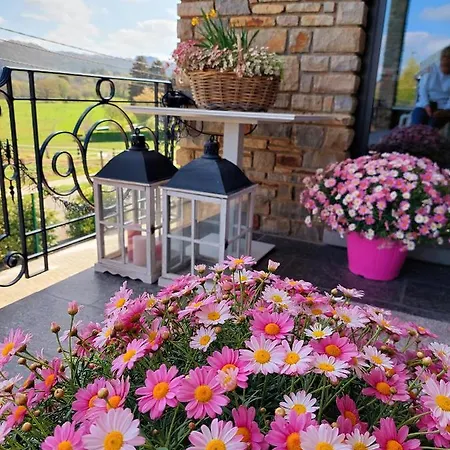 Cha Cha De Loup-b&b-vakantiewoning Met Verwarmd Binnenzwembad En Groot Zonneterras In De Ardennen 4* Rendeux