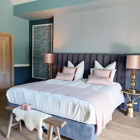Cha Cha De Loup-b&b-vakantiewoning Met Verwarmd Binnenzwembad En Groot Zonneterras In De Ardennen 4* Rendeux