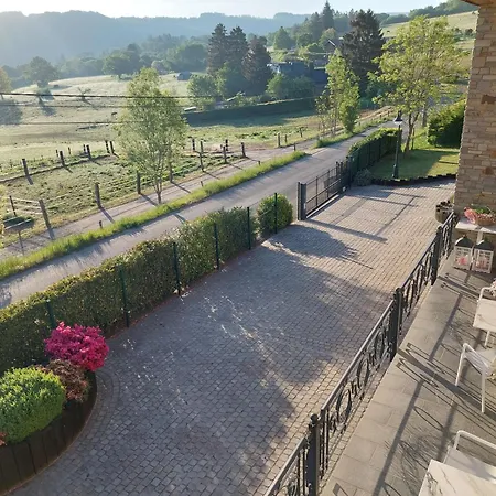 Cha Cha De Loup-b&b-vakantiewoning Met Verwarmd Binnenzwembad En Groot Zonneterras In De Ardennen 4* Rendeux