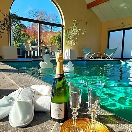 住宿加早餐酒店 Cha Cha De Loup-b&b-vakantiewoning Met Verwarmd Binnenzwembad En Groot Zonneterras In De Ardennen 4*